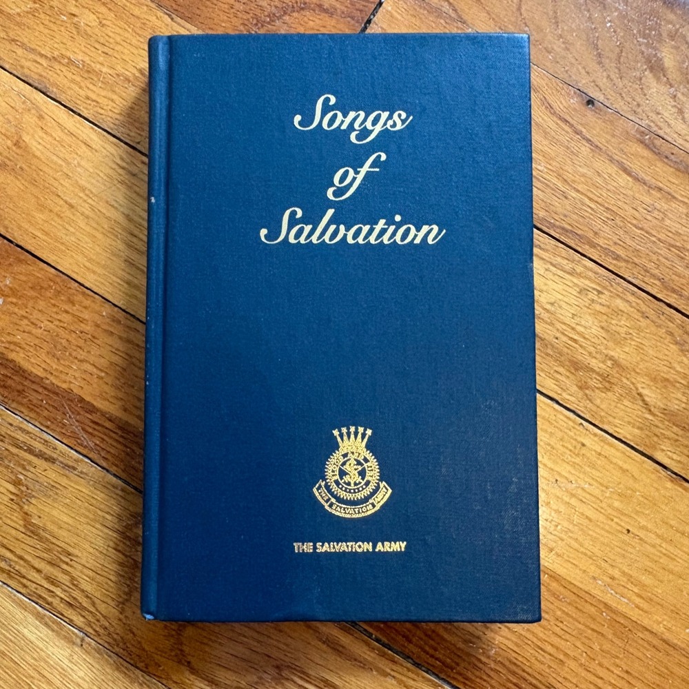 The Salvation Army Songs of Salvation Blue Hardcover Hymnal